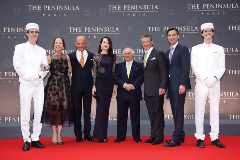 Lady Betty Kadoorie, Peter Borer, Zhang Ziyi, Sir Michael Kadoorie, Clement Kwok, Nicolas BÇliard