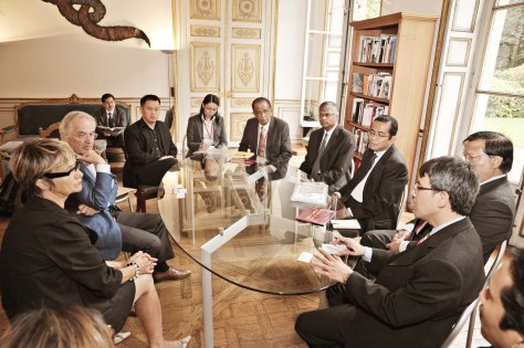 CHT was involved in the Malaysian-French Delegates discussions on arts and culture exchange programmes at Ecole Nationale Superieure des Beaux-Arts (ENSBA) in Paris, 2009.jpg