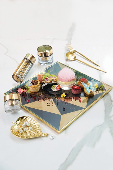 Gradini X Estée Lauder Black Truffle Diamond Afternoon Tea(For one) (1)